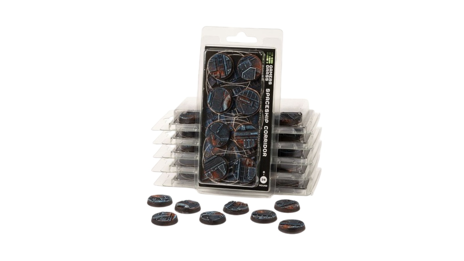 Gamers Grass Oval Battle Ready Bases Urban Warfare - 17cm