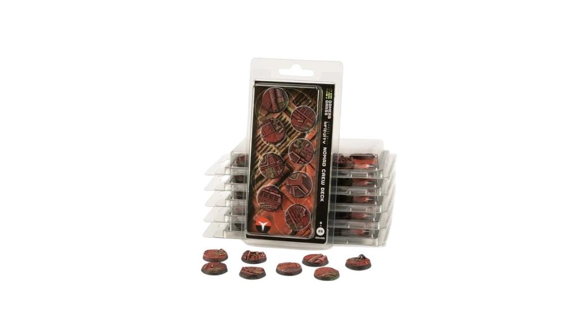 Gamers Grass Oval Battle Ready Bases Alien Infestation - 17cm