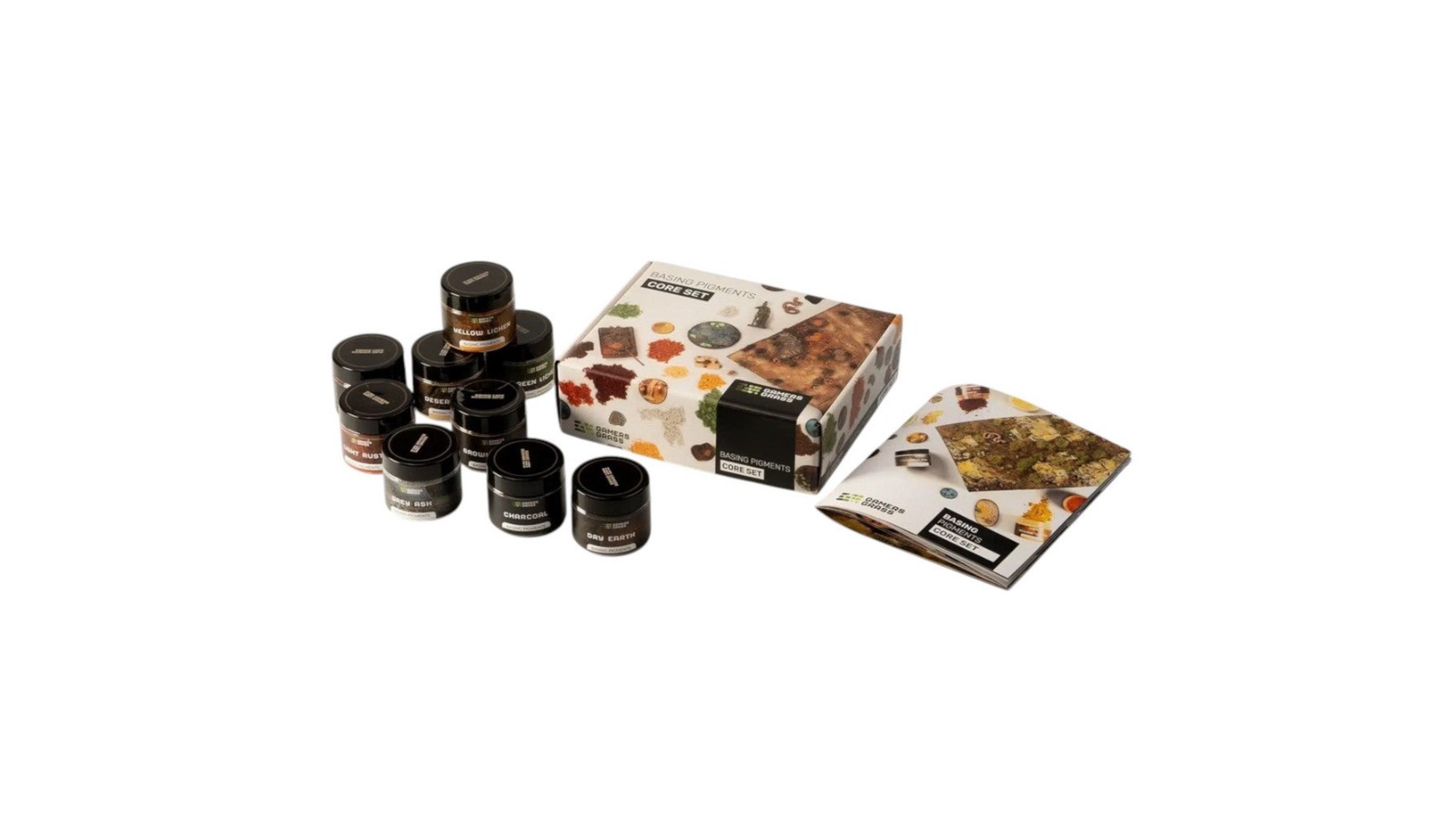 Gamers Grass Box Basing Pigments Core Set