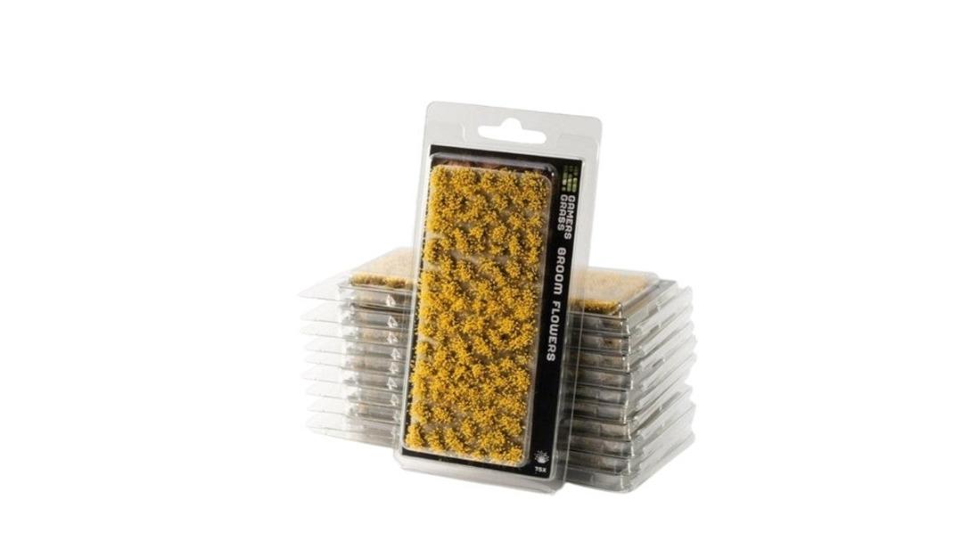 Gamers Grass Tufts Flowers - Broom