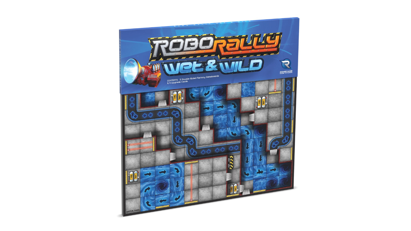 Avalon Hill Games Robo Rally Wet and Wild Expansion Board Game