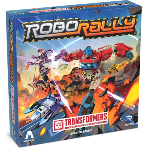 Avalon Hill Games Robo Rally Transformers Board Game