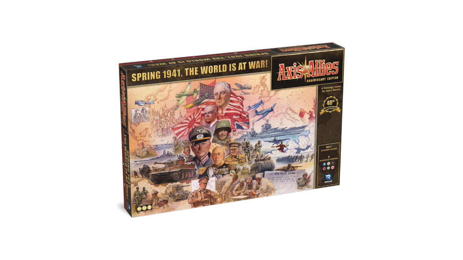 Avalon Hill Games Axis and Allies Anniversary Edition Board Game