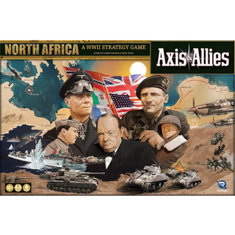Avalon Hill Games Axis and Allies North Africa Board Game