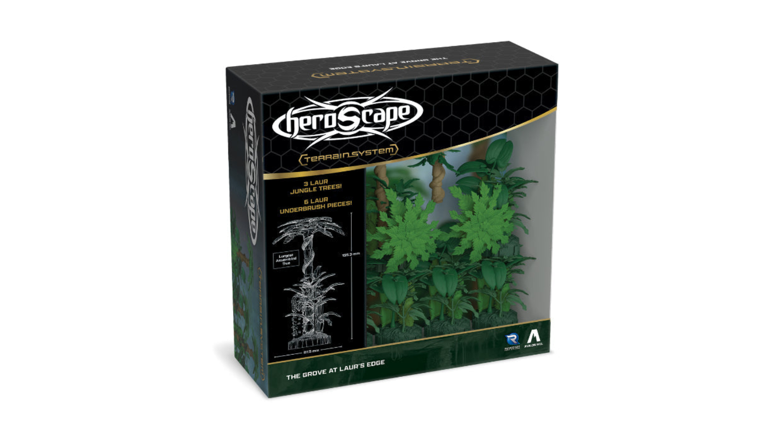 Avalon Hill Games Heroscape the Grove at Laurs Edge Terrain Expansion Board Game