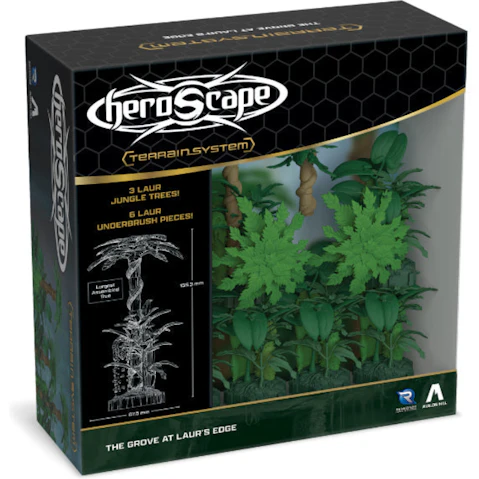 Avalon Hill Games Heroscape the Grove at Laurs Edge Terrain Expansion Board Game