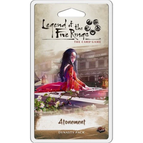 Fantasy Flight Games Legend of the Five Rings the Atonement Dynasty Board Card Game