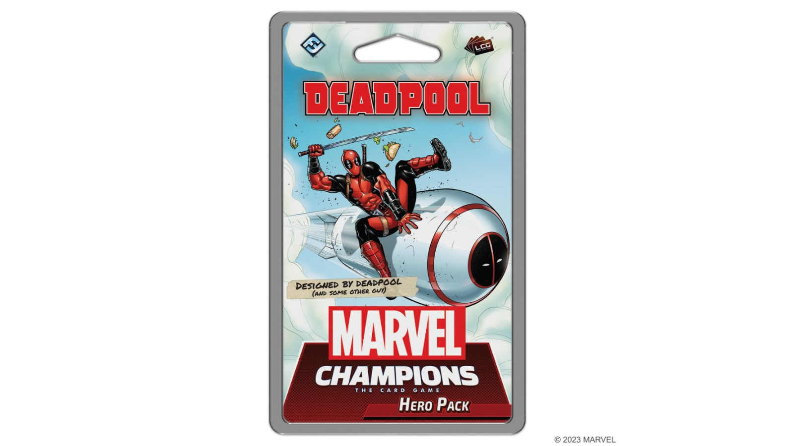 Fantasy Flight Games Marvel Champion the Deadpool Expanded Hero Board Card Game