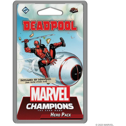 Fantasy Flight Games Marvel Champion the Deadpool Expanded Hero Board Card Game