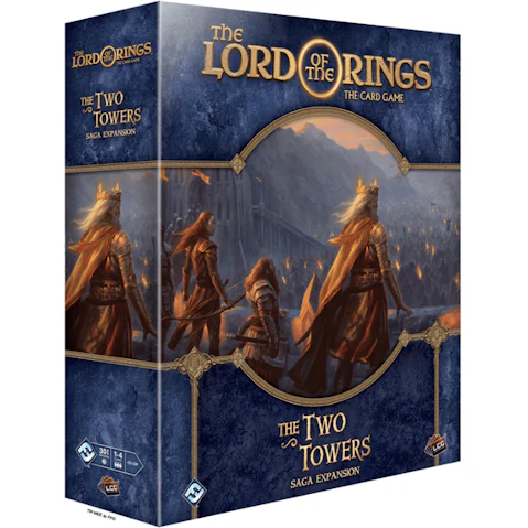 Fantasy Flight Games the Lord of the Rings the 2-Tower Saga Card Board Game