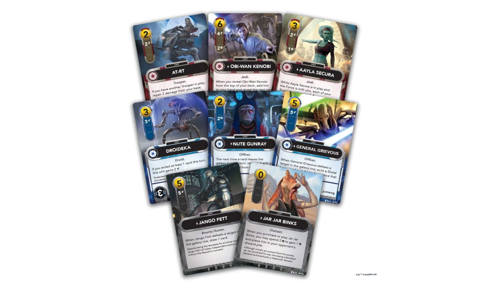 Fantasy Flight Games Star Wars the Deckbuilding Clone Board Game