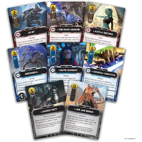 Fantasy Flight Games Star Wars the Deckbuilding Clone Board Game