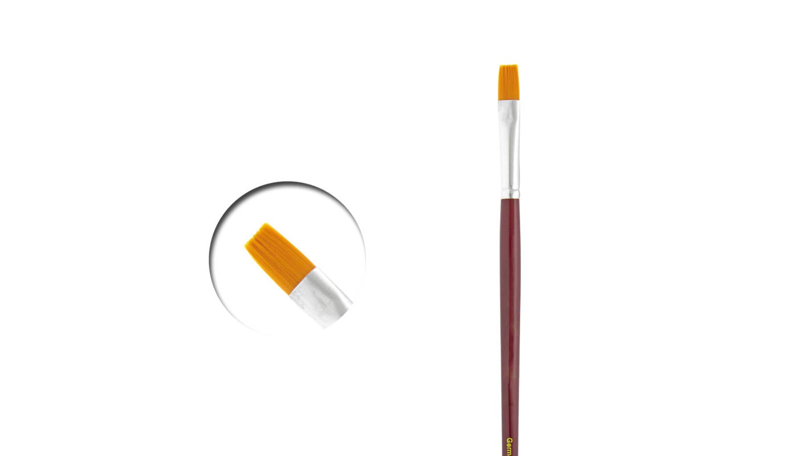 Acrylicos Vallejo Effect Flat Rectangular Brush - No. 6