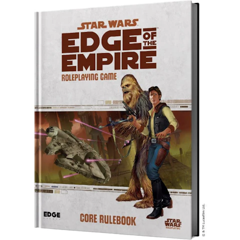 Edge Studios Star Wars RPG Edge of the Empire Core Rulebook