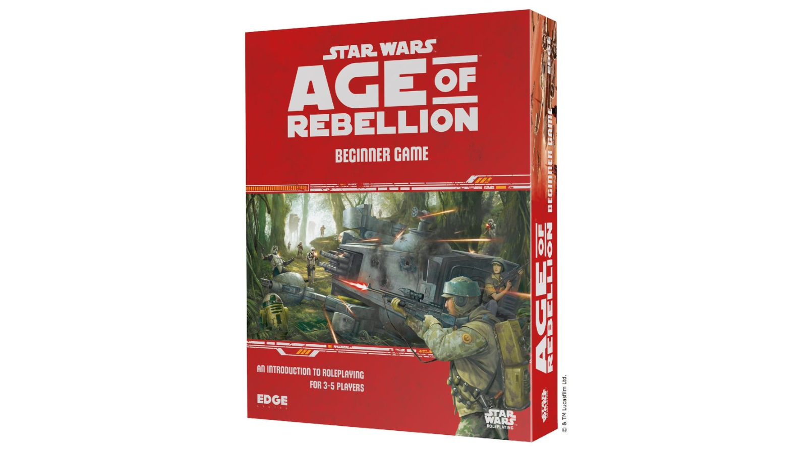 Edge Studios Star Wars RPG Age of Rebellion Beginner Game