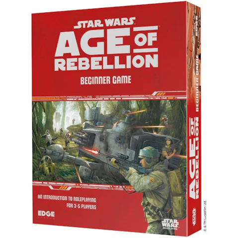 Edge Studios Star Wars RPG Age of Rebellion Beginner Game