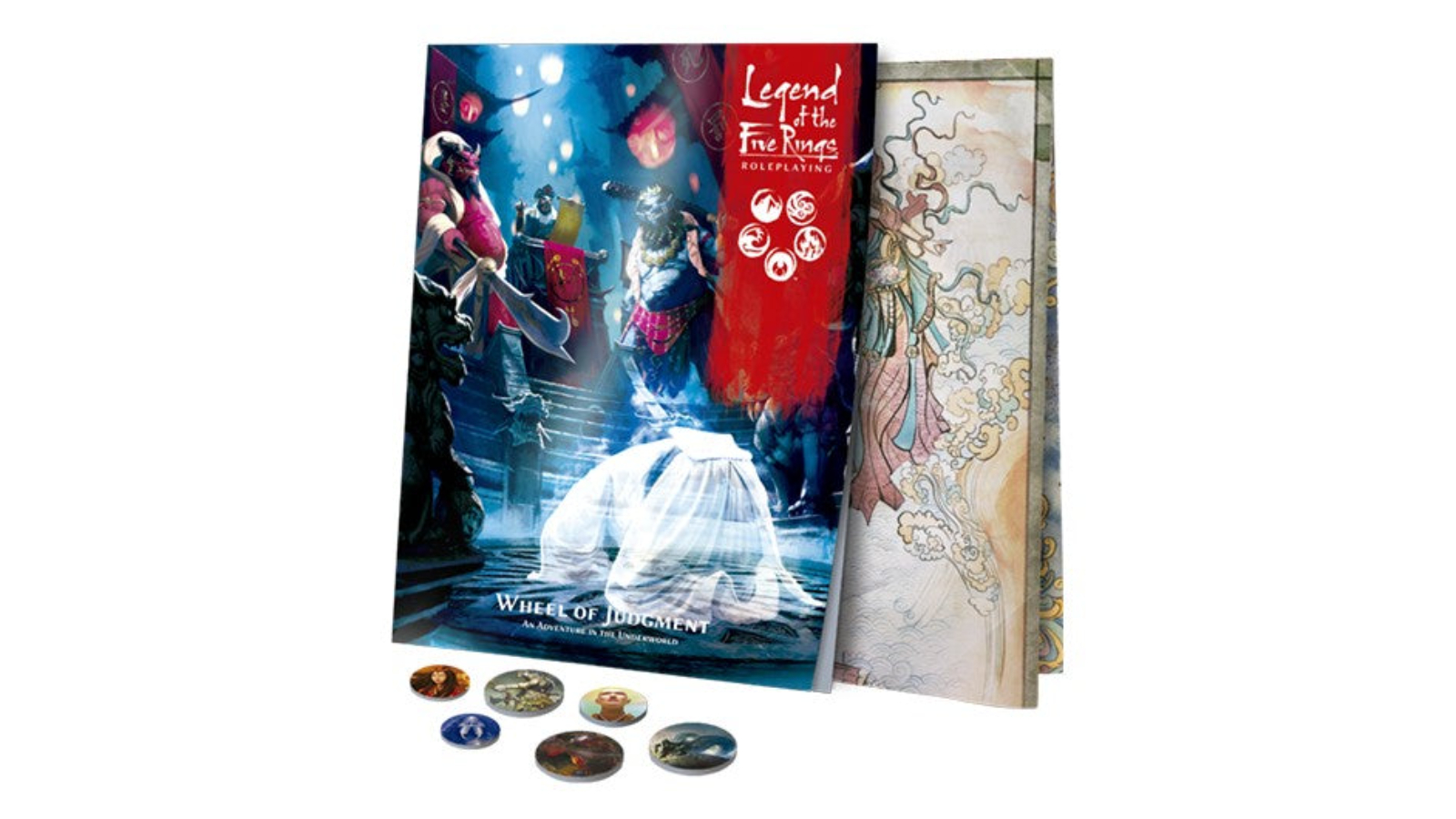 Edge Studios Legend of the Five Rings RPG Wheel of Judgement