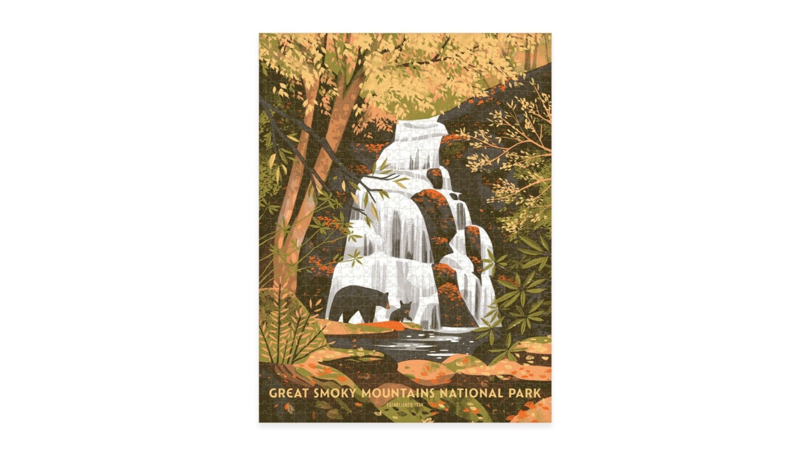 Keymaster Games Parks Great Smoky Mountain Puzzle