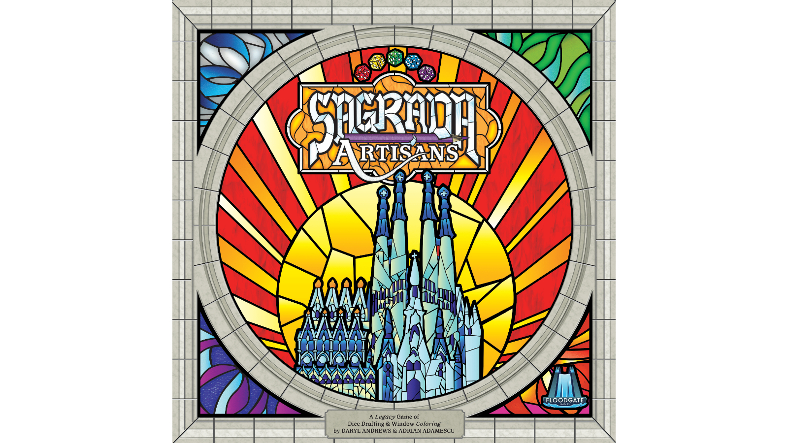 Floodgate Games Sagrada Artisans Board Game