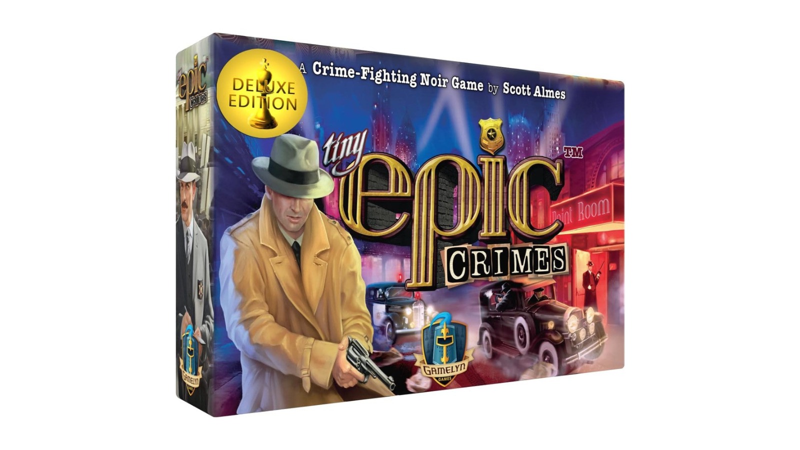 Gamelyn Games Tiny Epic Crimes Deluxe Board Game