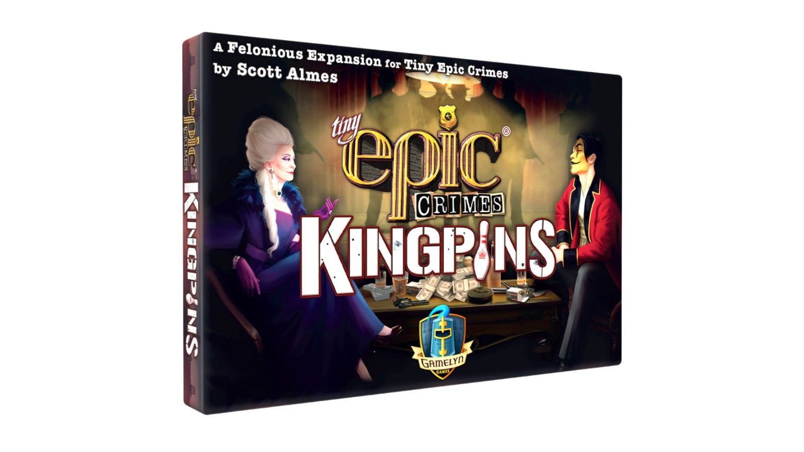 Gamelyn Games Tiny Epic Crimes Kingpins Board Game