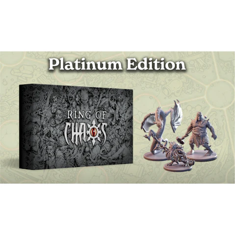 Dungeons & Dragons Beadle and Grimm's Ring of Chaos Platinum Edition Board Game