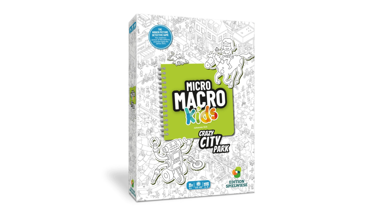 Edition Spielwiese MicroMacro Kids Crazy City Park Board Game