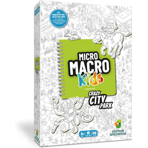 Edition Spielwiese MicroMacro Kids Crazy City Park Board Game