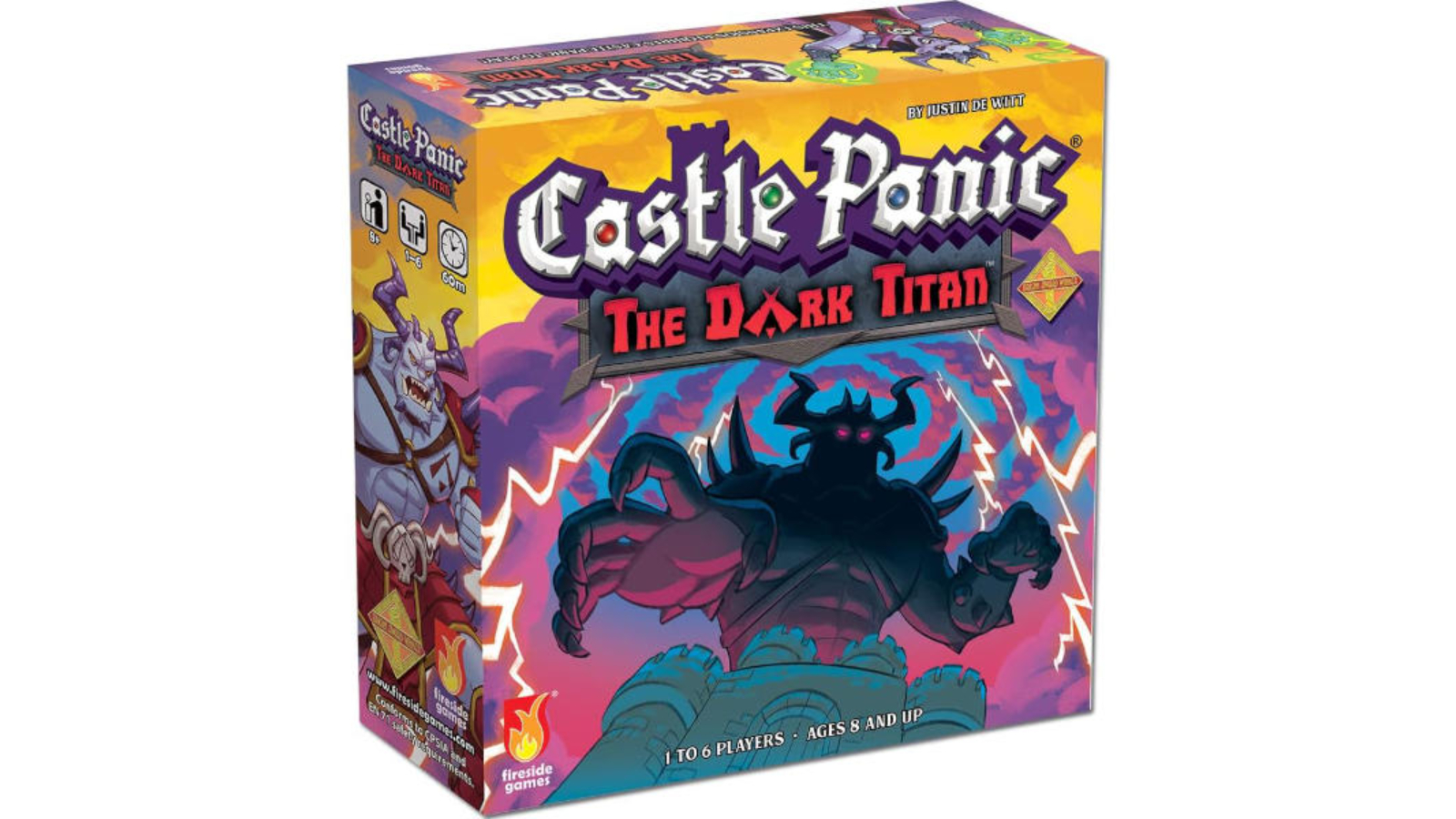 Fireside Games Castle Panic the Dark Titan 2E Board Game