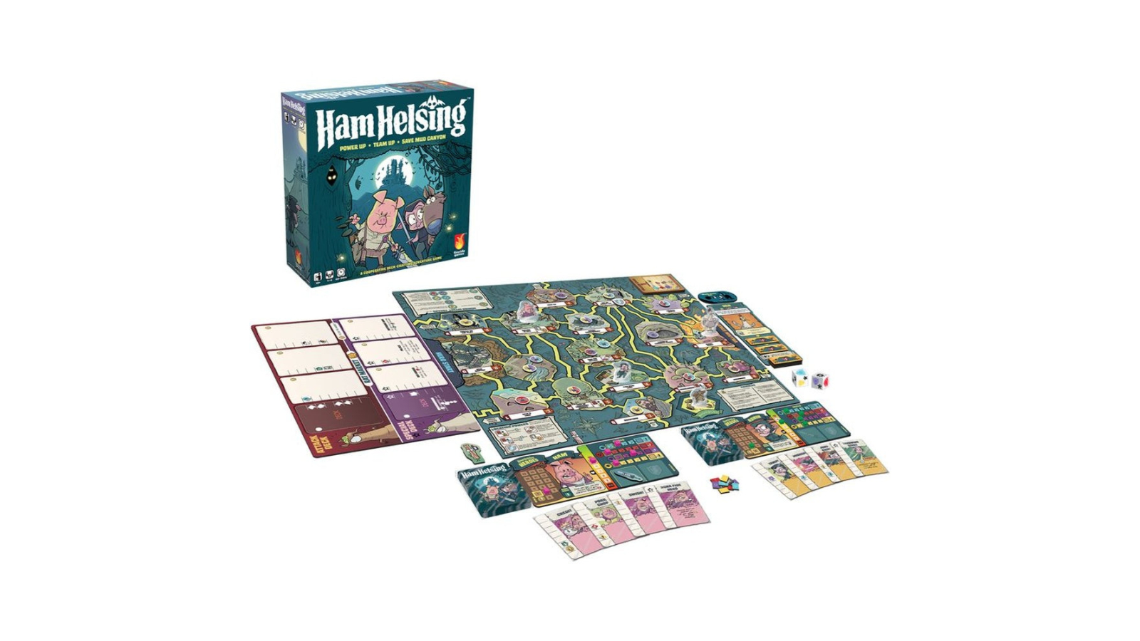 Fireside Games Ham Helsing Board Game
