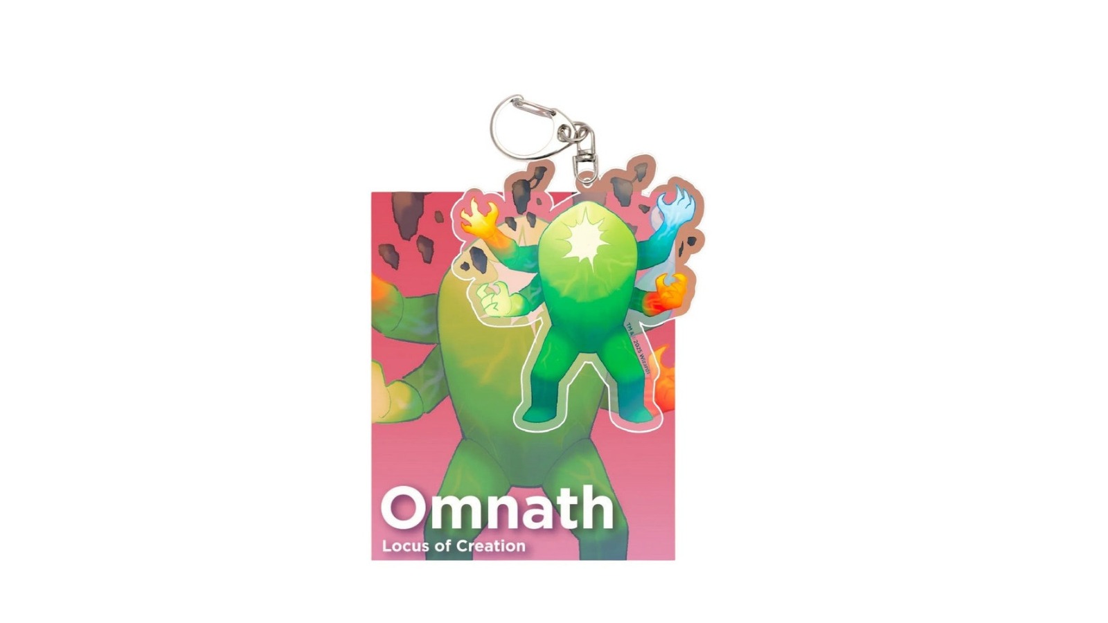 Gatherers Tavern Omnath Locus of Creation Keychain