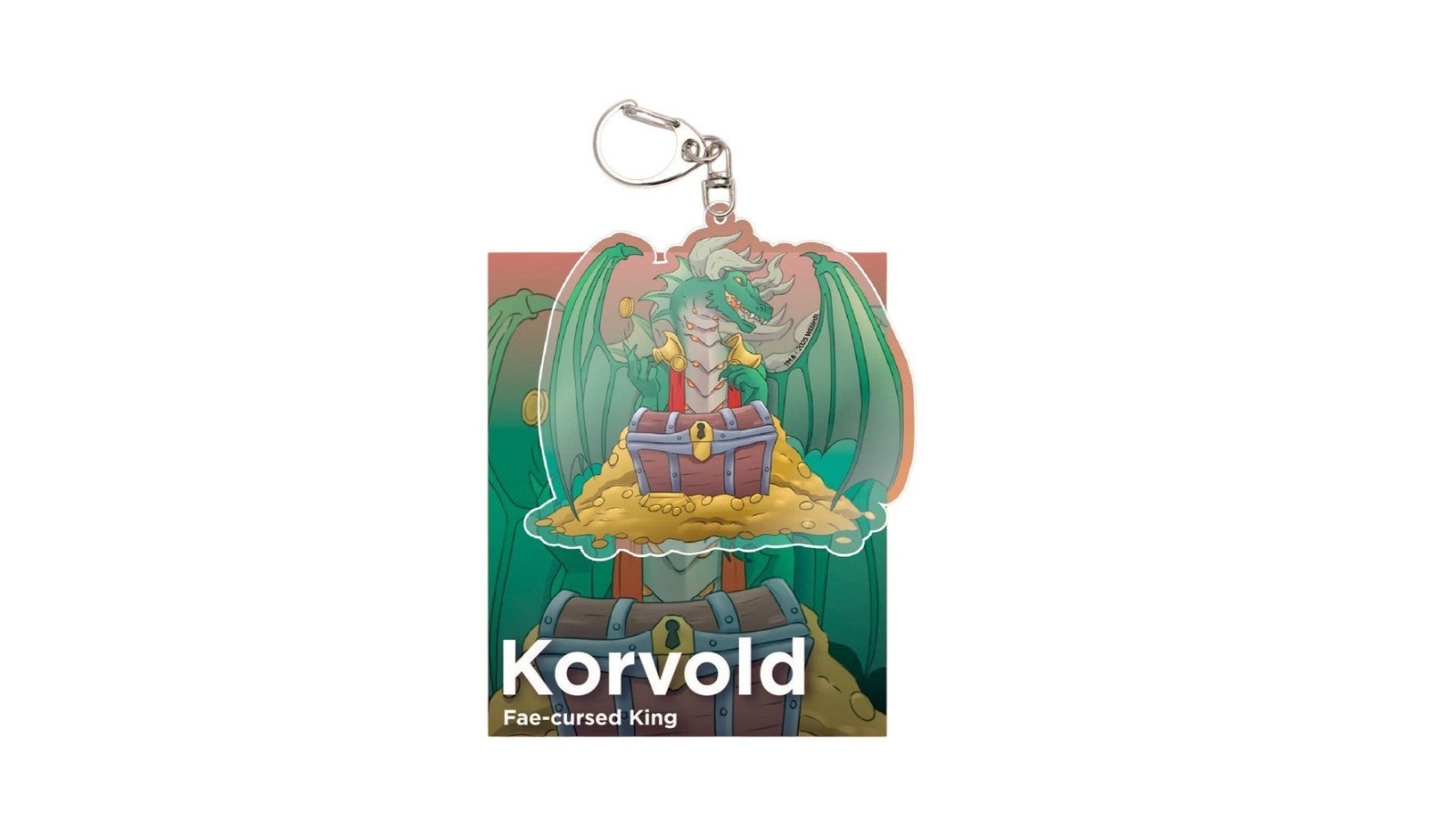 Gatherers Tavern Korvold Fae-Cursed King Keychain