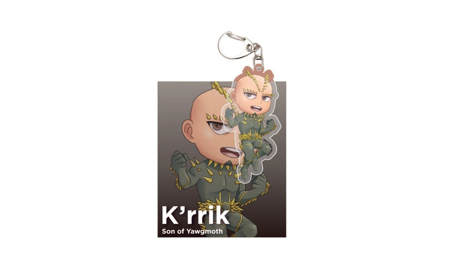 Gatherers Tavern K'Rrik Son of Yawgmoth Keychain