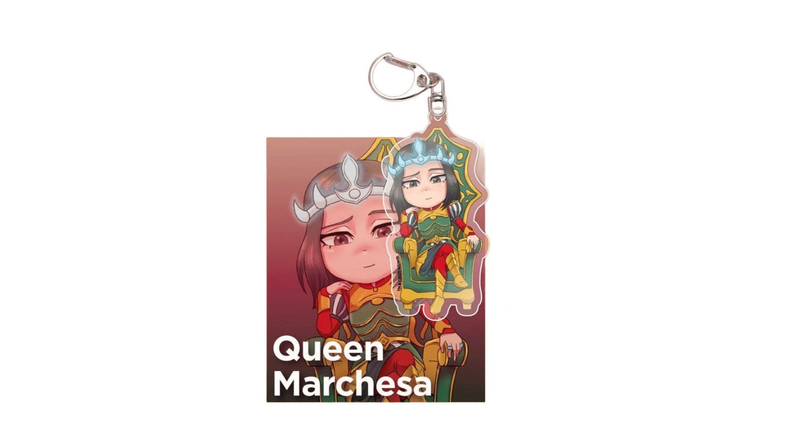 Gatherers Tavern Queen Marchesa Keychain