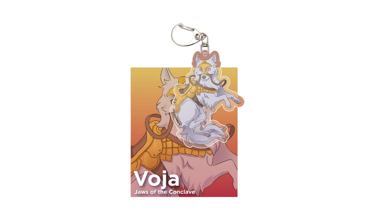 Gatherers Tavern Voja Jaws of the Conclave Keychain