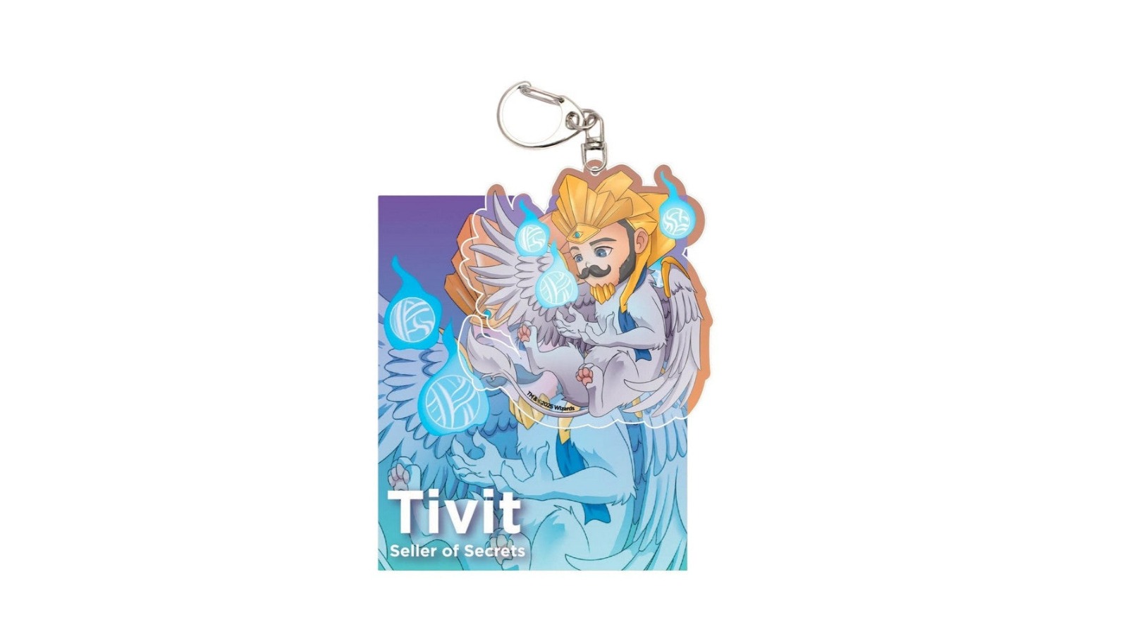 Gatherers Tavern Tivit Seller of Secrets Keychain