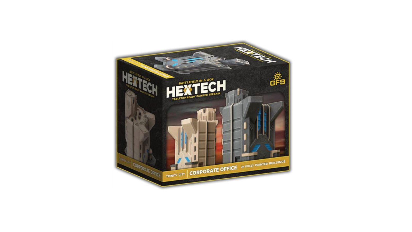 Gale Force 9 Hextech Terrain Trinity City Corporate Office 2