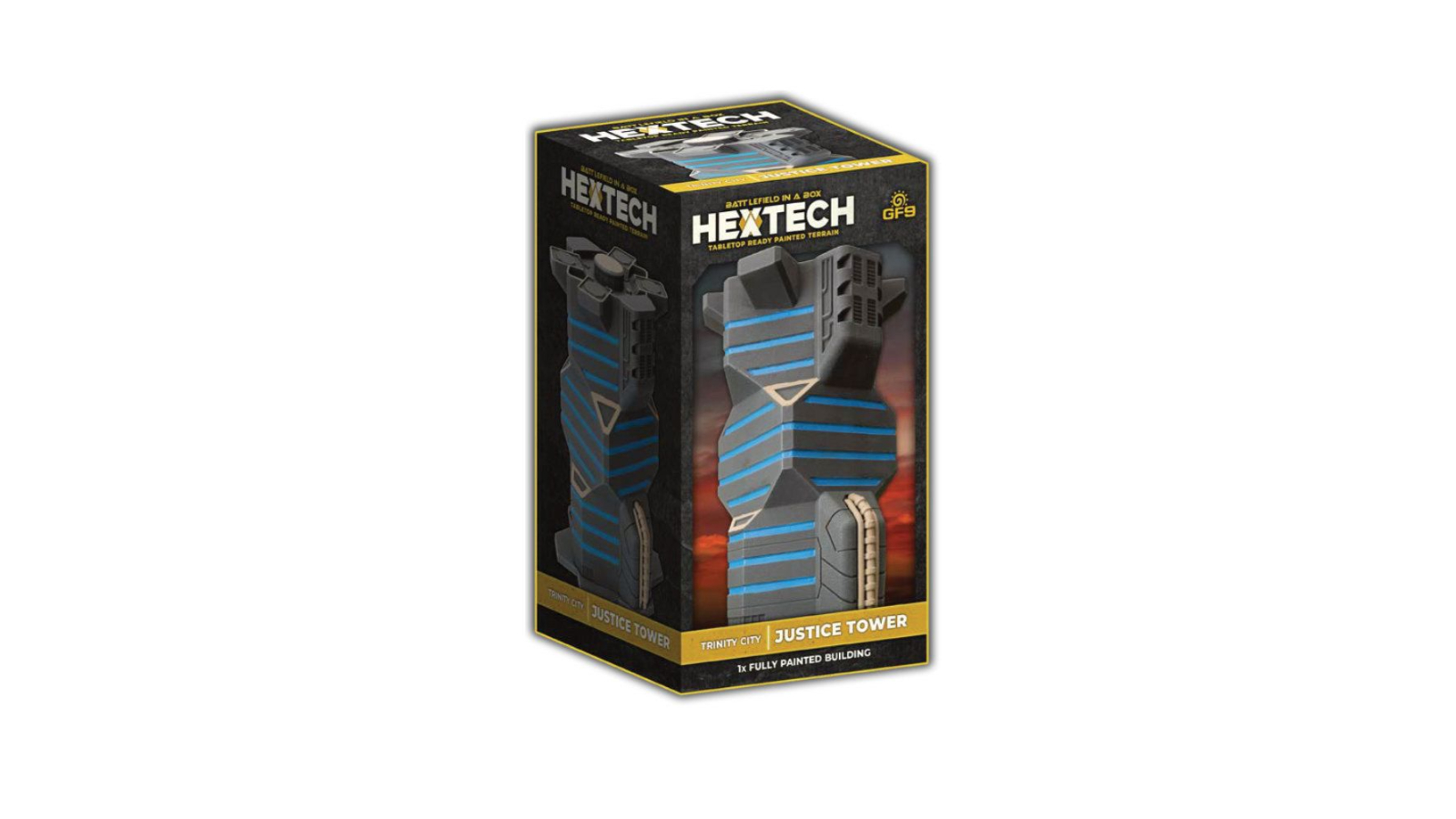 Gale Force 9 Hextech Terrain Trinity City Justice Tower