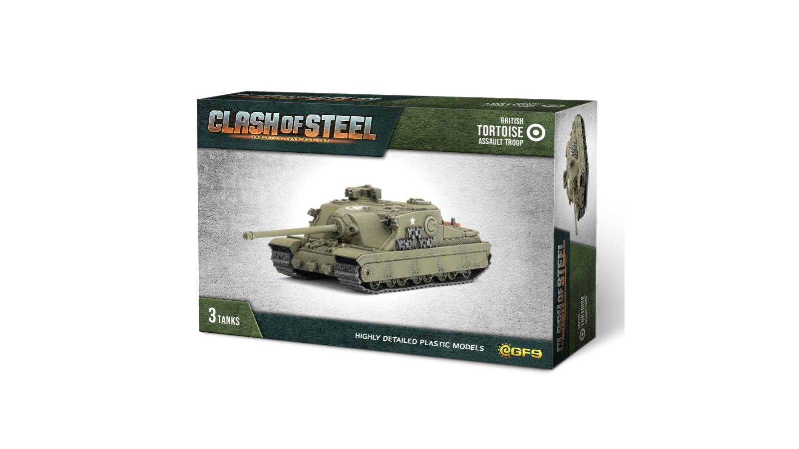 Gale Force 9 Clash of Steel Tortoise Assault Tank Troop