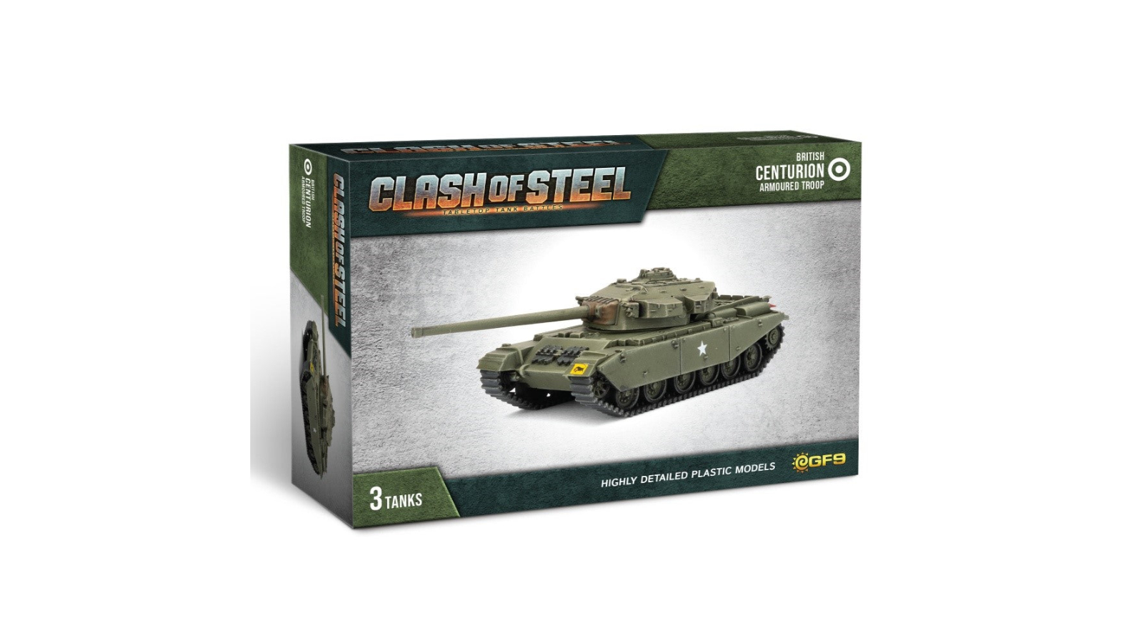 Gale Force 9 Clash of Steel Centurion Armoured Troop