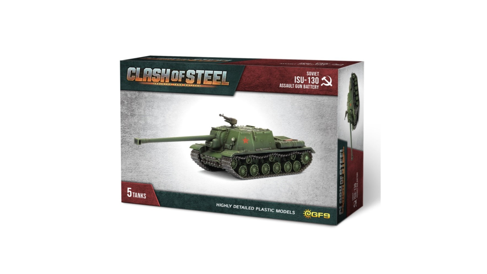 Gale Force 9 Clash of Steel ISU-130 Assault Gun Battery