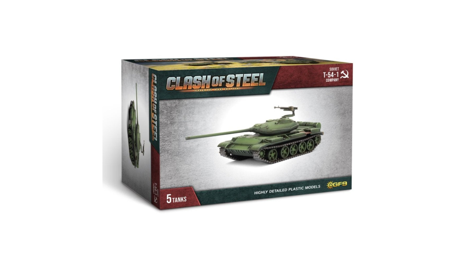 Gale Force 9 Clash of Steel T-44/T-54-1 Tank Company