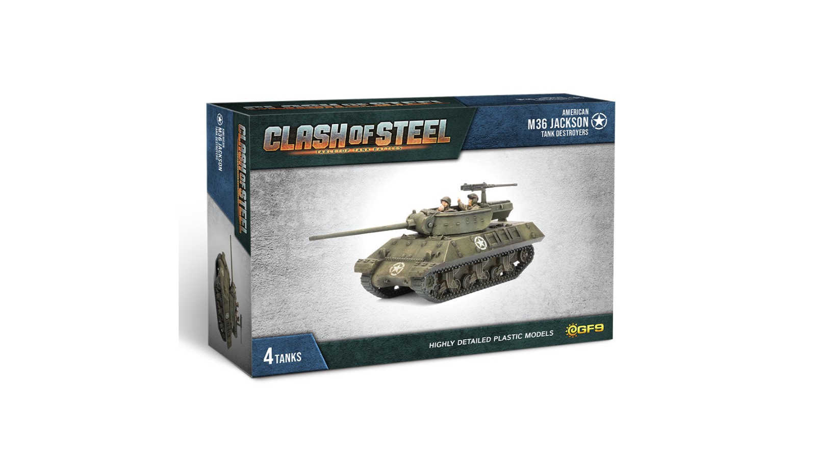 Gale Force 9 Clash of Steel M36 Jackson Tank Destroyer
