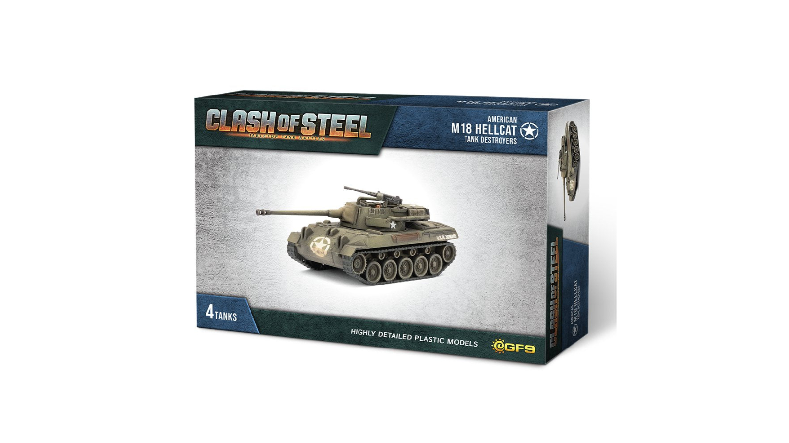 Gale Force 9 Clash of Steel M18 Hellcat Tank Destroyer