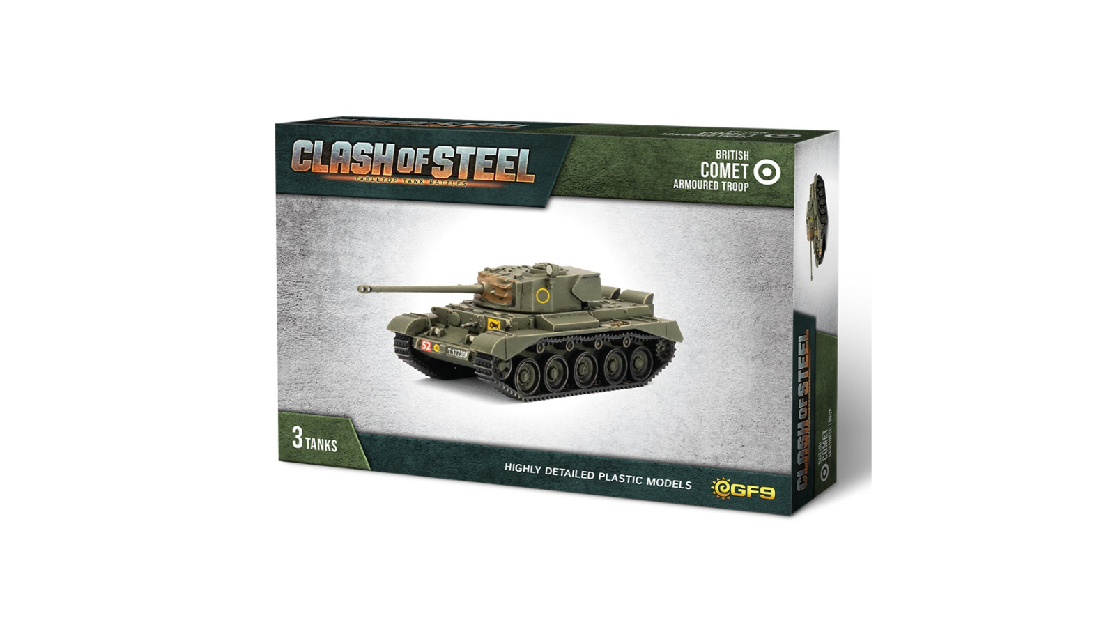 Gale Force 9 Clash of Steel Comet Armoured Troop