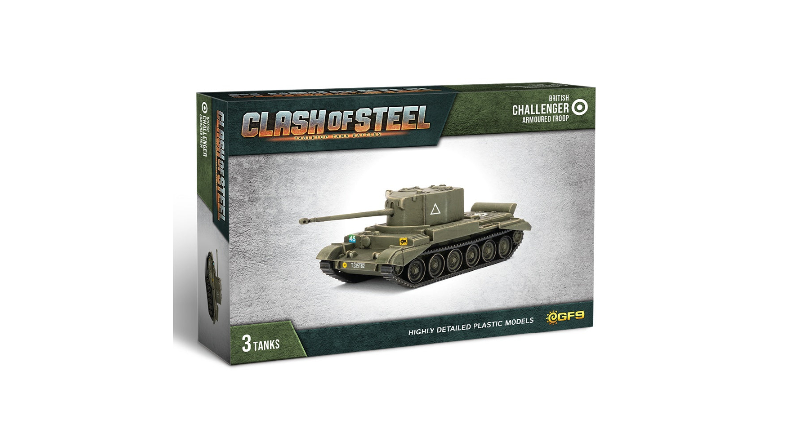 Gale Force 9 Clash of Steel Challenger Armoured Troop