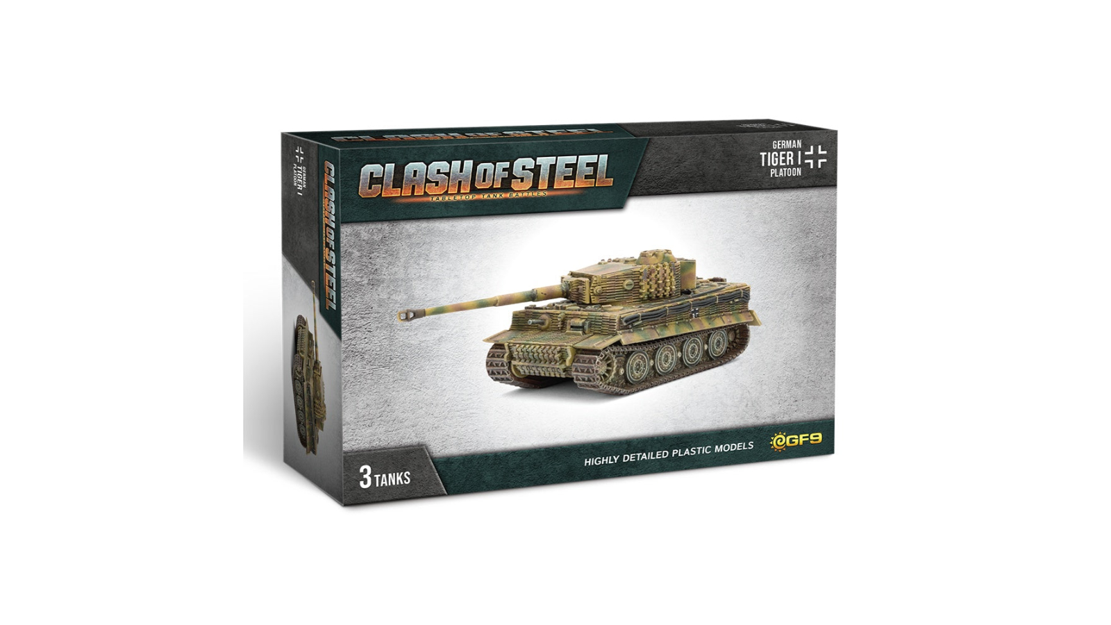 Gale Force 9 Clash of Steel Tiger I Tank Platoon