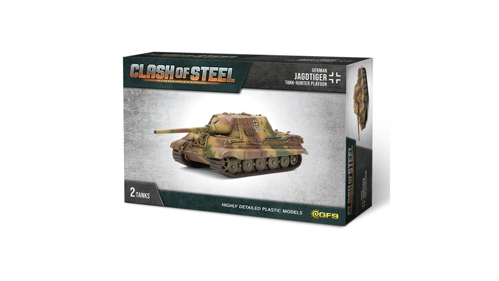 Gale Force 9 Clash of Steel Jagdtiger Tank-Hunter Platoon