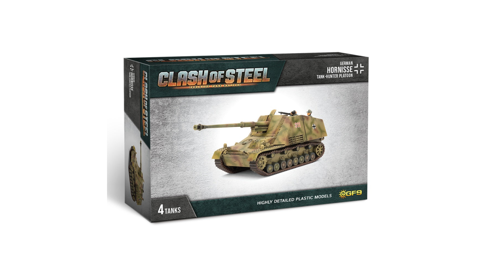 Gale Force 9 Clash of Steel Hornisse Tank-Hunter Platoon