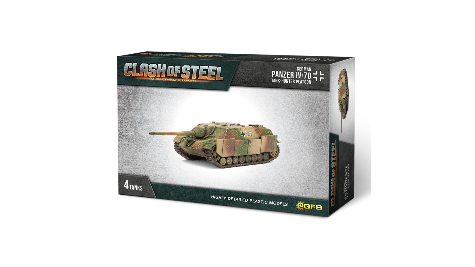 Gale Force 9 Clash of Steel Panzer IV/70 Tank-Hunter Platoon